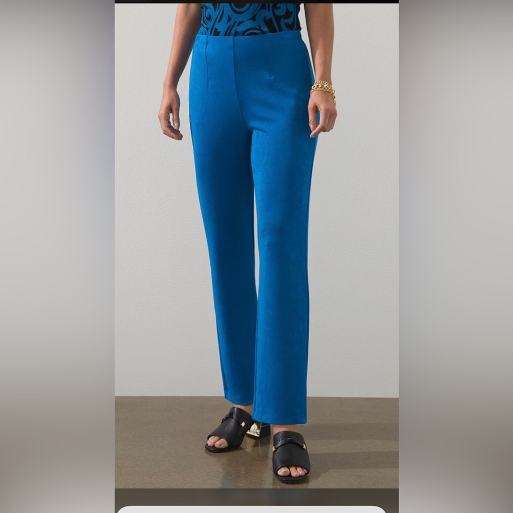 Chicos Traveler's Classic Petite No Tummy Pants